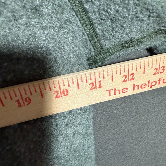 Michael Stars Long Sleeve Pullover Hoodie Womens Medium Gray Green Everyday - Picture 4 of 5